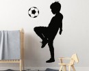Boy Playing Soccer 